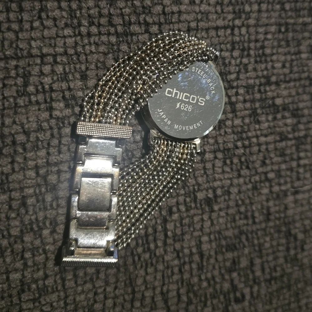 Chico's | Silver and Gold Watch